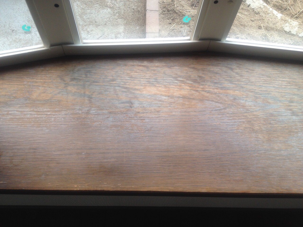 木製出窓の補修